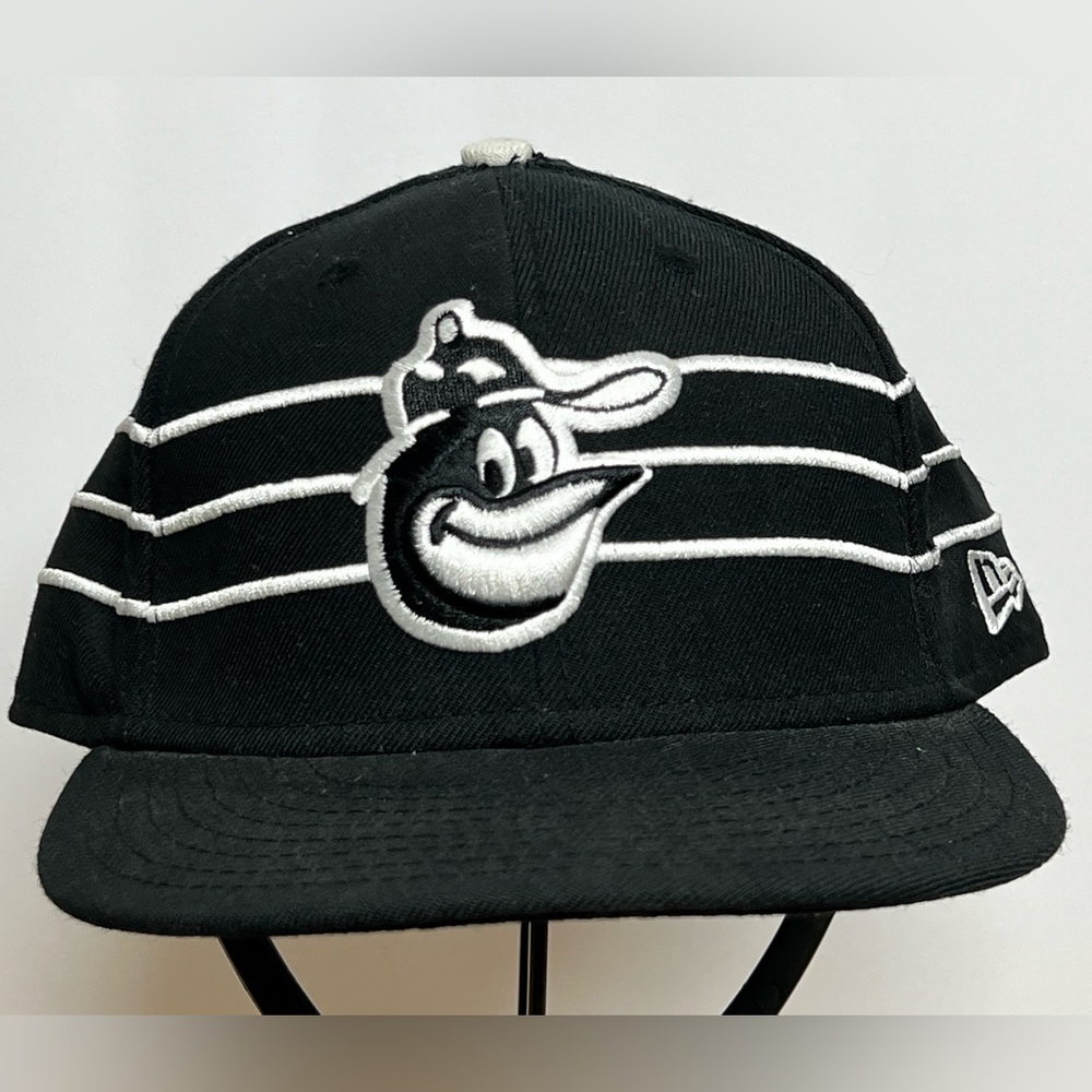 New Era 59Fifty Baltimore Orioles Official Throwback Hat Cap Size 7 5/8 RARE